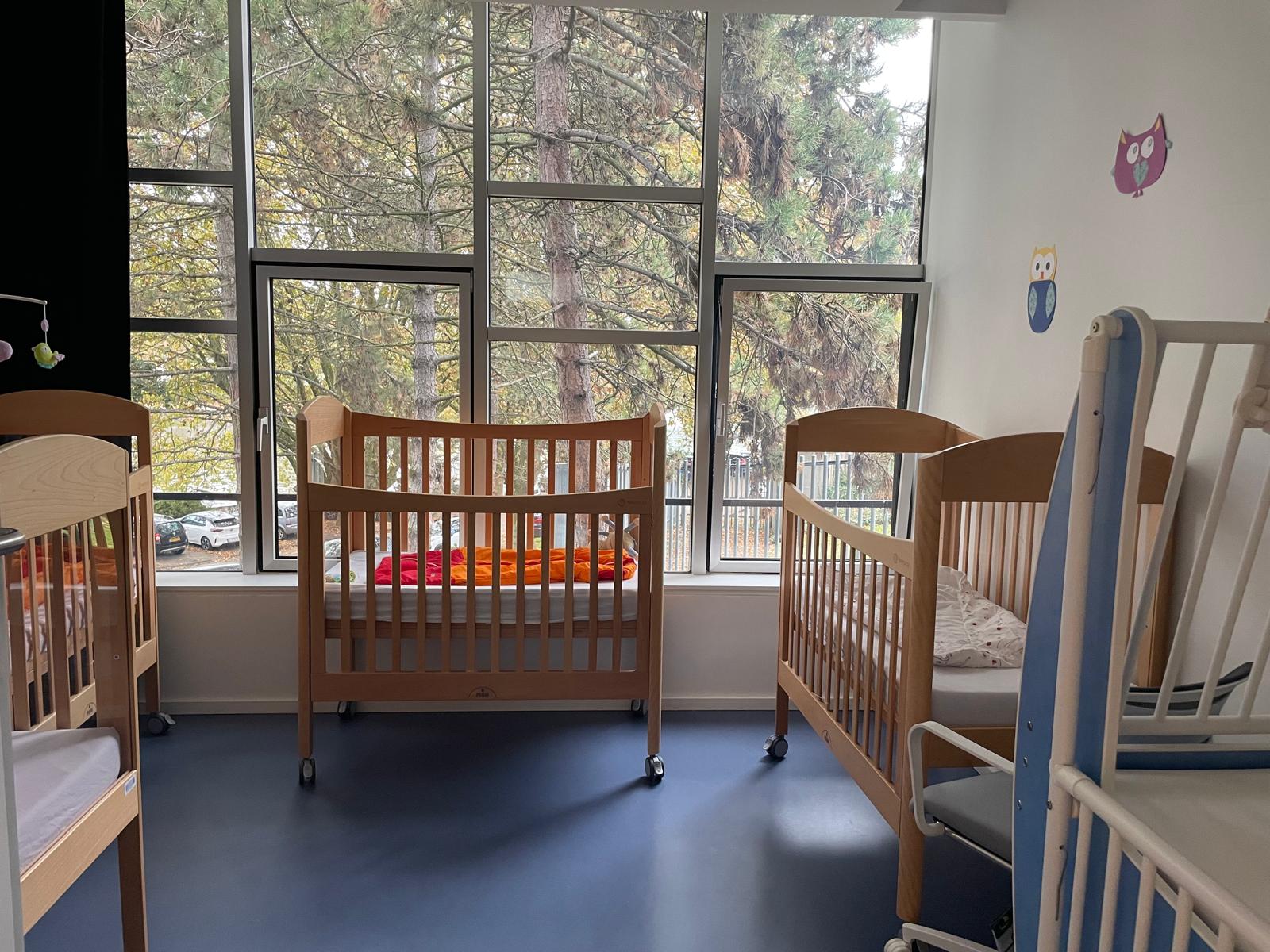 Le dortoir pour bébés