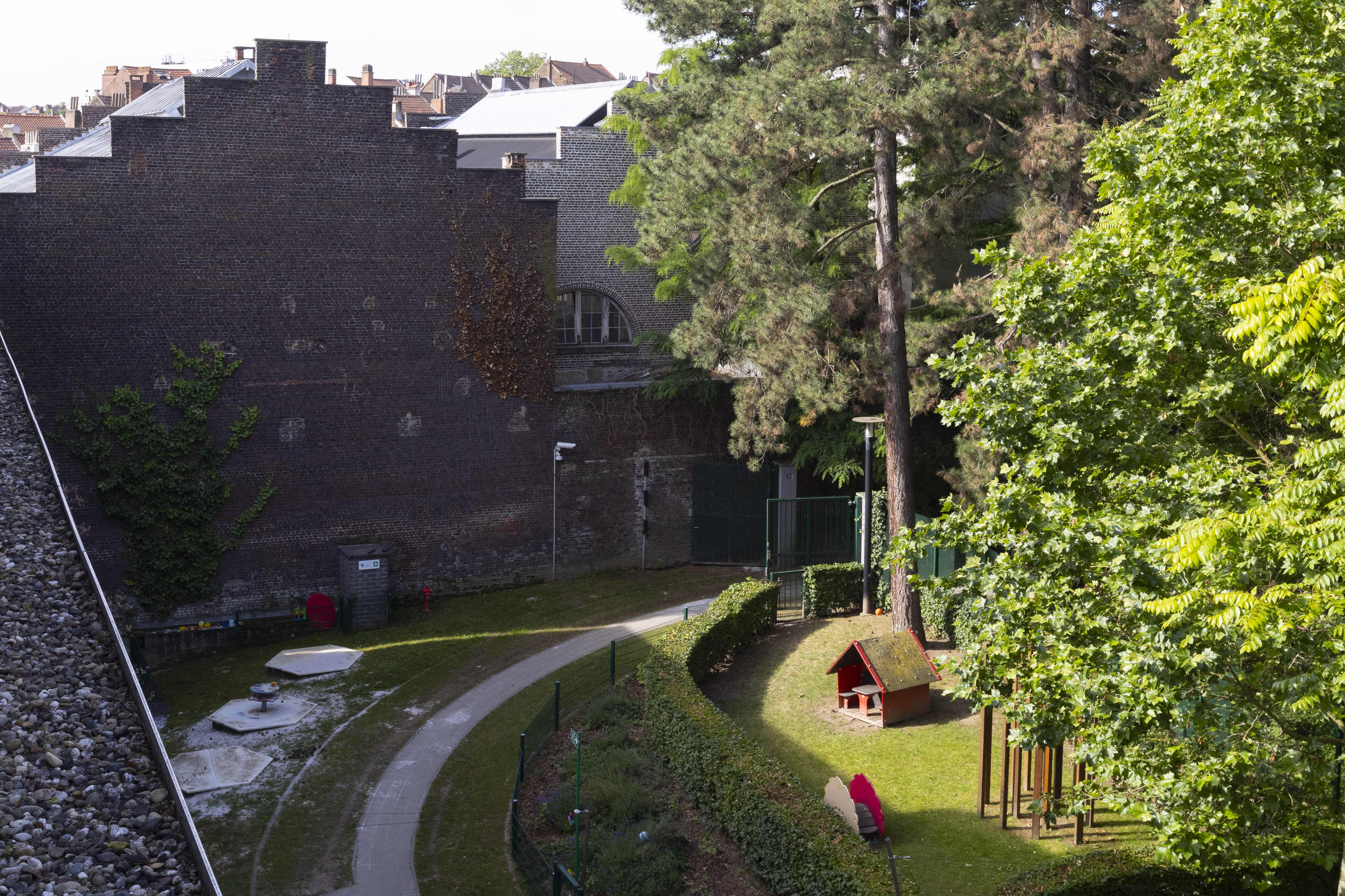 Vue d'ensemble du jardin